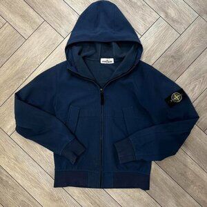 Stone Island Men's Navy and Blue Jackets